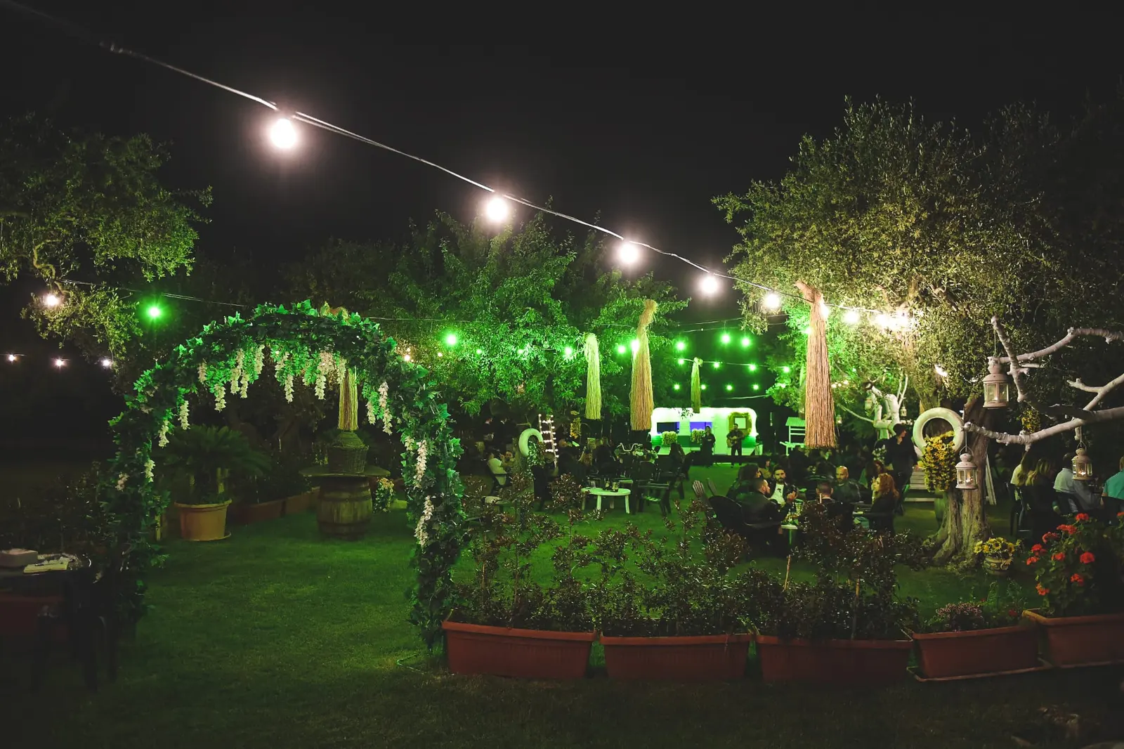 Evento esterno serale