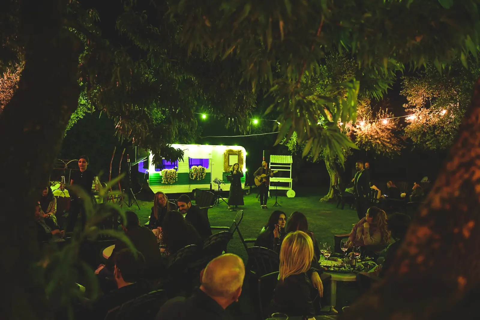 Evento serale con musica dal vivo